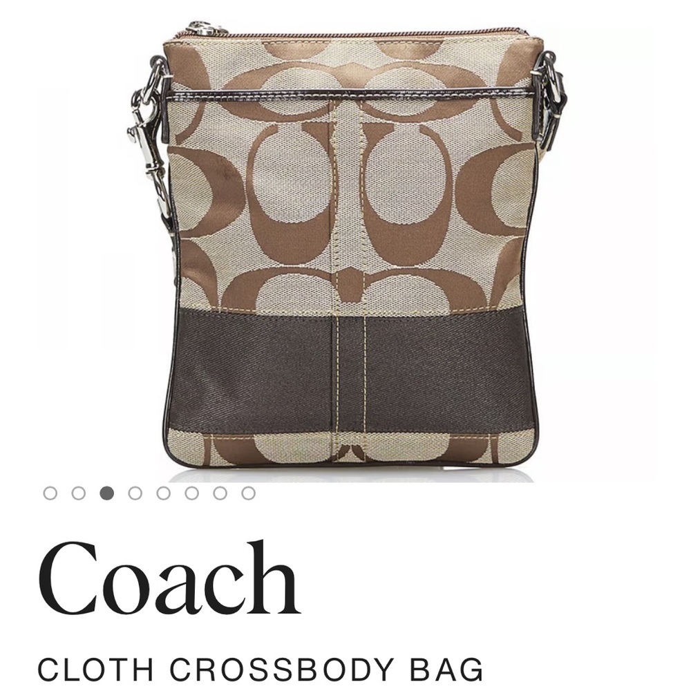 Coach Canvas Crossbody | Like New Condition